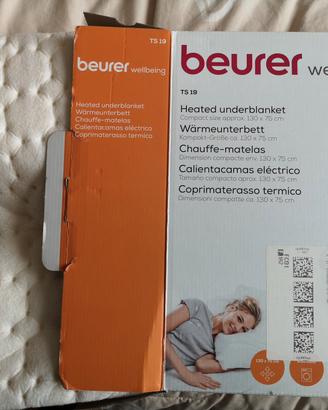 coprimaterasso termico beurer 130x75 una piazza