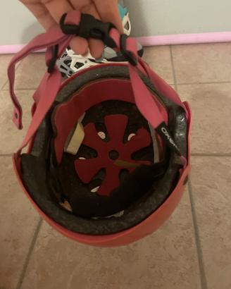 Caschetto bimba rosa