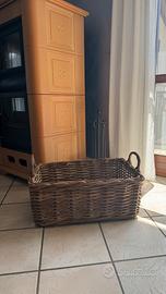 Cesta legna e ferri