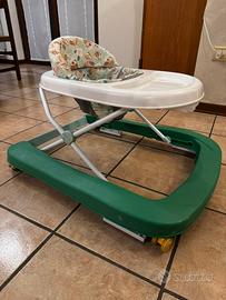 Girello + box giochi bambino