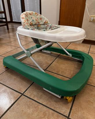 Girello + box giochi bambino