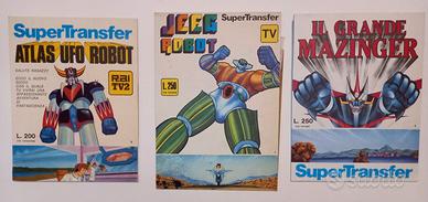 TRASFERELLI ANNI 70/80 - Goldrake, Jeeg, Mazinga