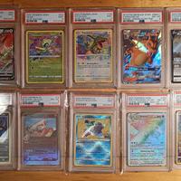 Lotto carte Pokemon psa