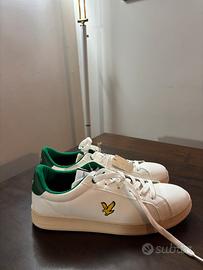 Sneakers Lyle & Scott bianche nr. 45 nuove