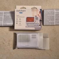 Cronotermostato settimanale Avidsen, colore bianco