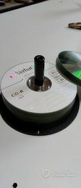 20 DVD-R custodia slim e 30 CD-R in campana