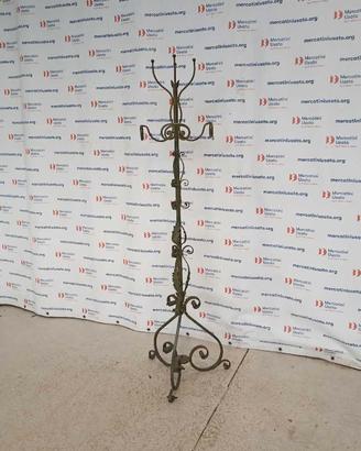 Appendiabiti in ferro battuto metà 900