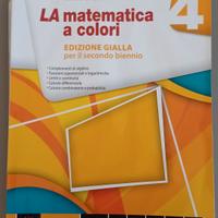 La matematica a colori ed. gialla 4- 9788849420326