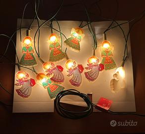 Lucine per albero di Natale vintage Moranduzzo