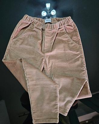 pantalone jogger velluto 
