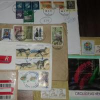 Lotto mondiale di 25 buste viaggiate