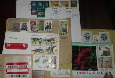 Lotto mondiale di 25 buste viaggiate