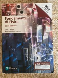 libro "Fondamenti di fisica" sesta edizione