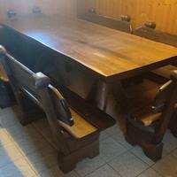 MOBILI TAVERNA IN LEGNO MASSELLO