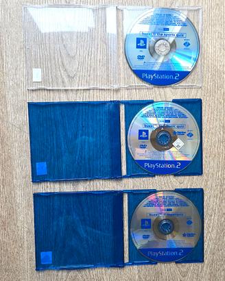 LOTTO 3 BUZZ! PS2 PROMO ORIGINALI (SCES)