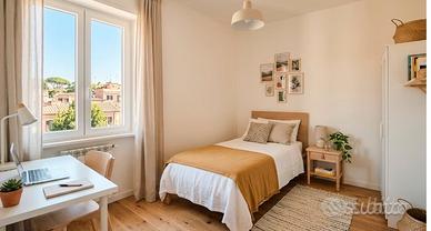 STANZA SINGOLA in zona LIBIA- BALCONE