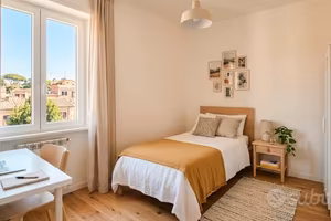 STANZA SINGOLA in zona LIBIA- BALCONE