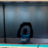 TV Samsung 32" LCD con Decoder e Mensola