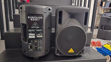 Coppia Casse Attive Behringer Eurolive B210D  200W