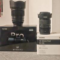 DUE OBIETTIVI PER FUJI - VENDUTI