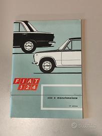 FIAT 124 Libretto Uso e Manutenzione+ varianti