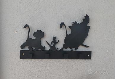 Appendiabiti con Timon e Pumba  