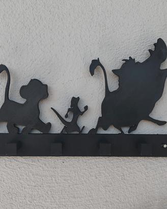 Appendiabiti con Timon e Pumba  