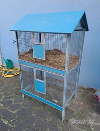 gabbia grande uccelli