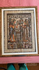 Quadro pergamena egitto
