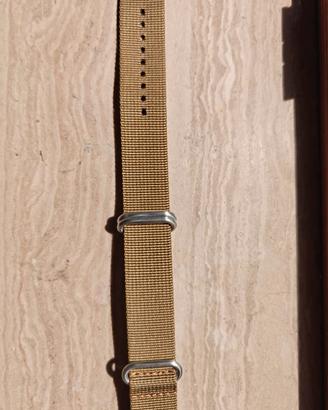 Cinturino Nato Zulu 22mm cachi