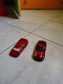 2 macchinine Burago Lamborghini/Chevrolet 