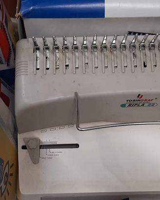 Rilegatrice a dorsi con dorsetti di varie misure