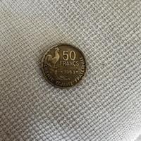Moneta 50 franchi 1953