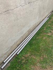 Tubi  inox palo piantana