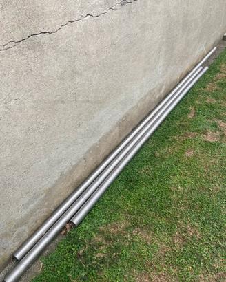 Tubi  inox palo piantana