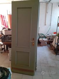 Porte interne verdi 65x210 cm – usate ma belle