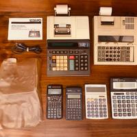 Calcolatrici elettroniche - Lotto Vintage