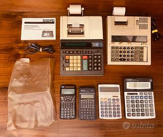 Calcolatrici elettroniche - Lotto Vintage