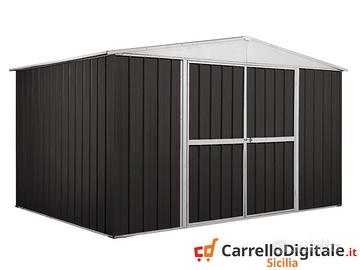 Box in lamiera di Acciaio 360x260cm 9mq nero