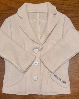 Moschino Giacca in lana cotta col. panna, vintage