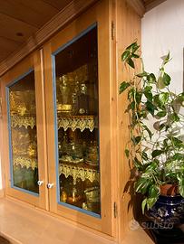 Vetrinetta in abete massiccio