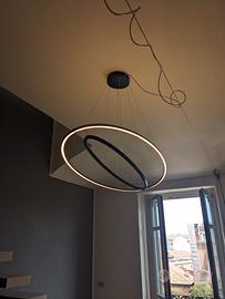 Lampadario Nemo ellisse pendant double