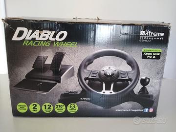 VOLANTE xtreme diablo racing wheel per pc e xbox