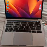 MacBook pro touch bar 13 pollici 256 ssd