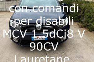 Dacia Logan comandi per disabili.MCV 1.5dCi8 V 90C