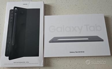 Samsung Galaxy TAB S10 FE con book cover keyboard