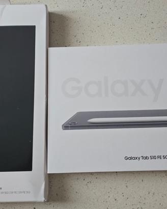 Samsung Galaxy TAB S10 FE con book cover keyboard