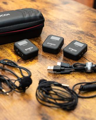 Microfono SYNCO G2 (A2) con lavalier