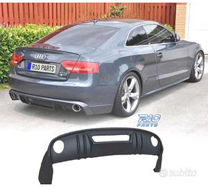 DIFFUSORE PER AUDI A5 COUPE CABRIO 07-11 LOOK RS5