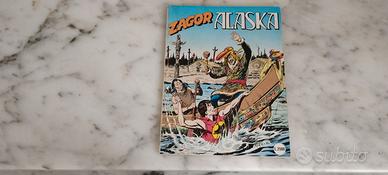 ZAGOR NUMERO 400 ALASKA COSTOLA BIANCA